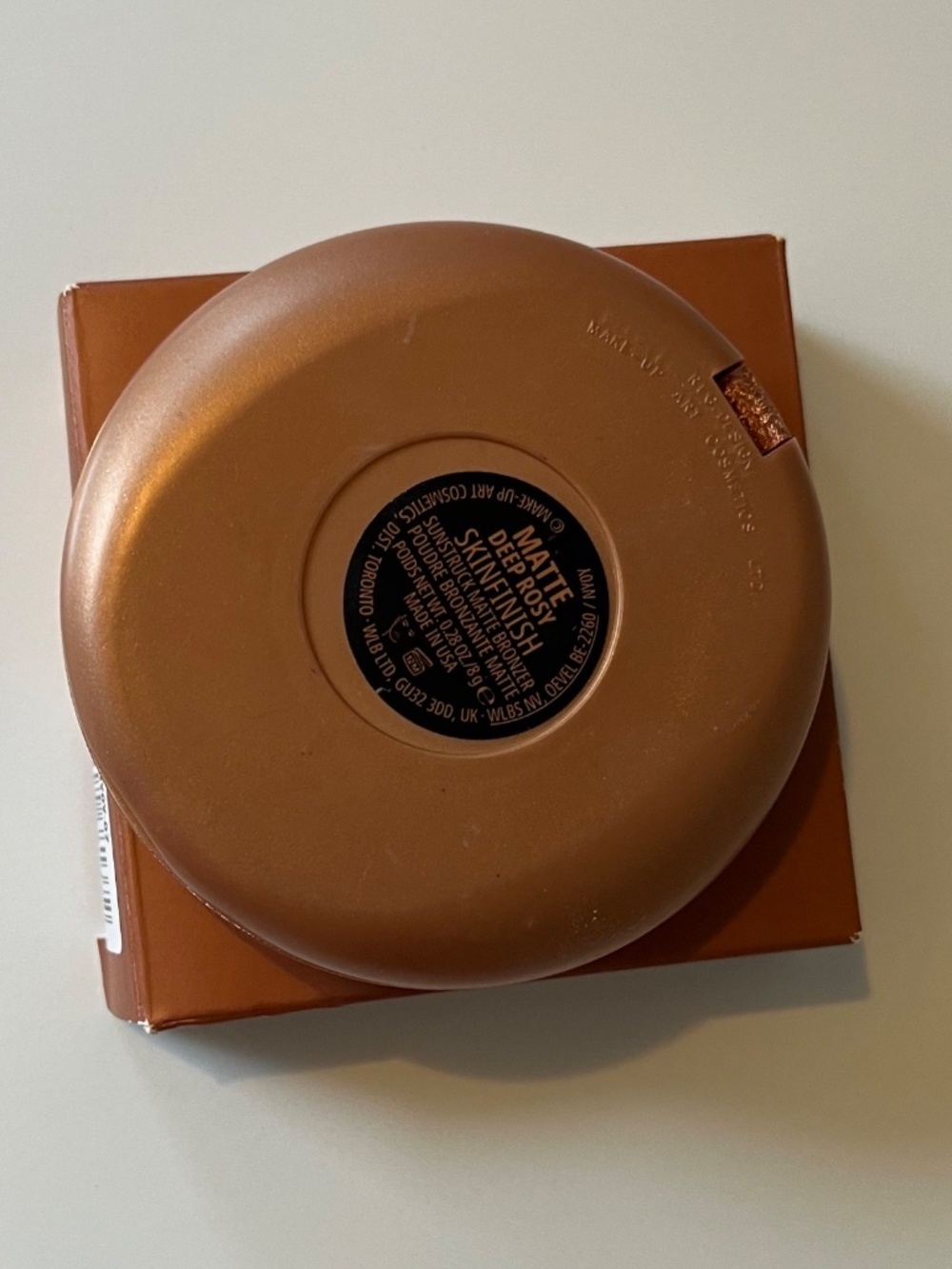 MAC Skinfinish Matte -Deep Rosy Bronzer - Picture 3 of 4